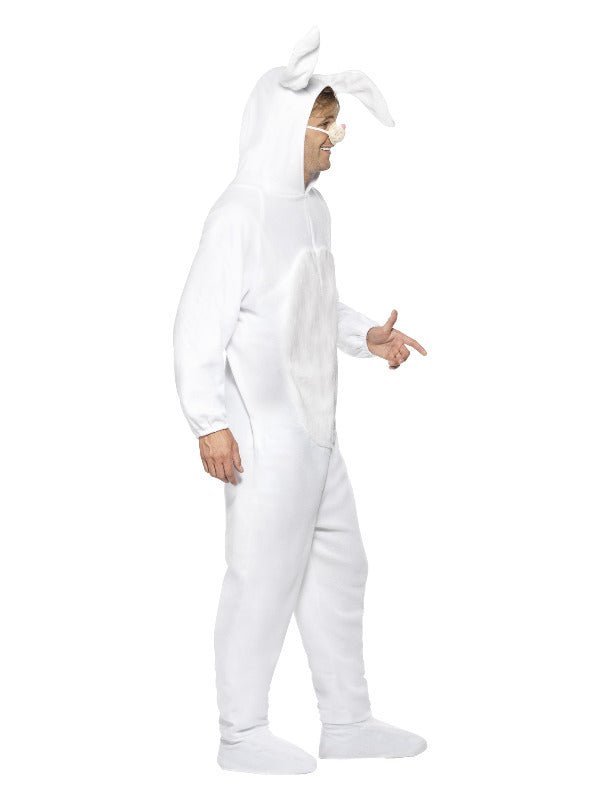 Rabbit Costume, White - Adult Weekender