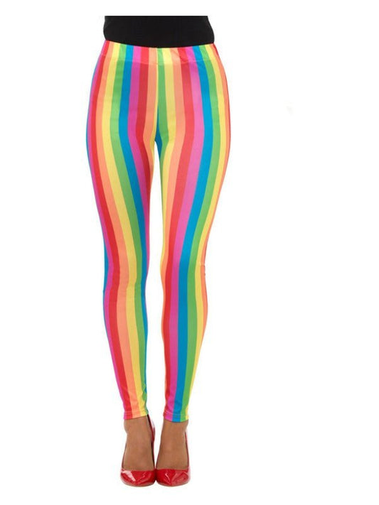 Rainbow Clown Leggings, Multi - Coloured - Adult Weekender