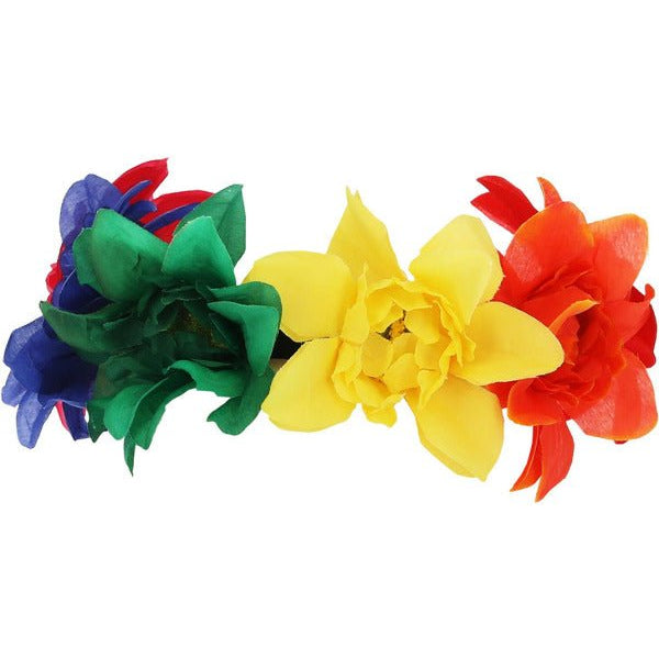 Rainbow Hippie Flower Crown - Adult Weekender