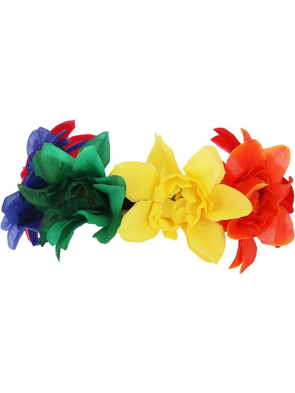 Rainbow Hippie Flower Crown - Adult Weekender