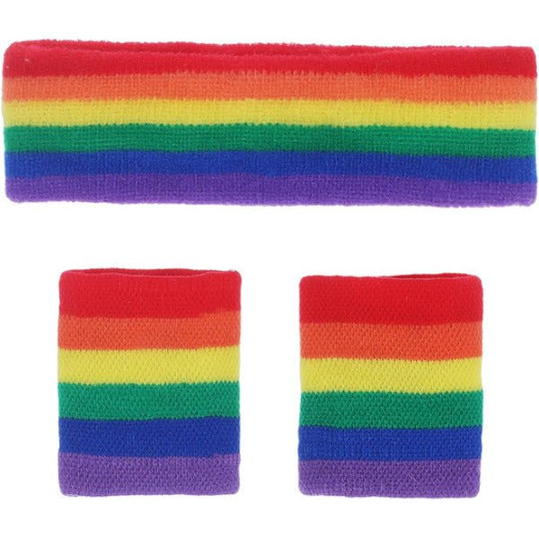 Rainbow Sweatbands - Adult Weekender
