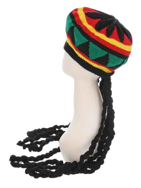 Rasta Beret, Black &amp; Yellow - Adult Weekender