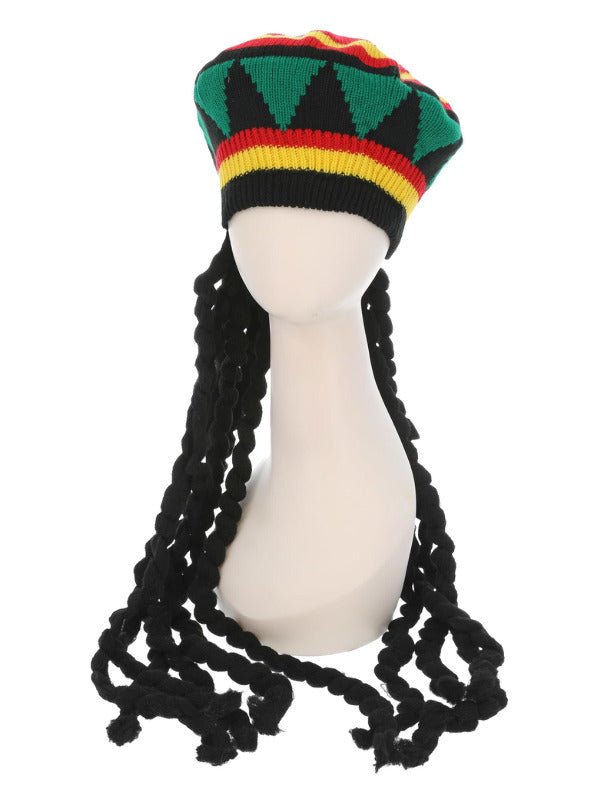 Rasta Beret, Black &amp; Yellow - Adult Weekender