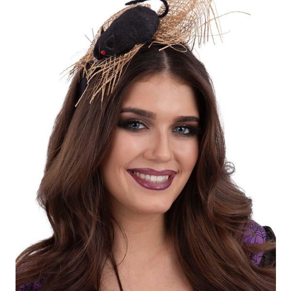 Rat Burlap Headband - Adult Weekender