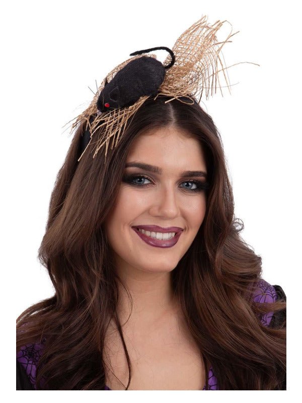 Rat Burlap Headband - Adult Weekender