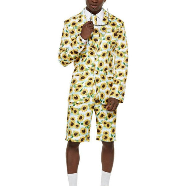 Ray Of Sunshine Sunflower Stand Out Suit, Yellow - Adult Weekender