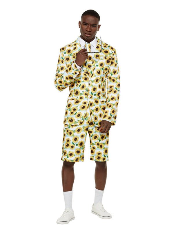 Ray Of Sunshine Sunflower Stand Out Suit, Yellow - Adult Weekender