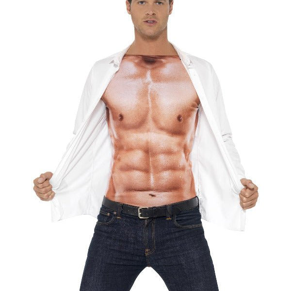 Realistic Muscle Top, Nude - Adult Weekender