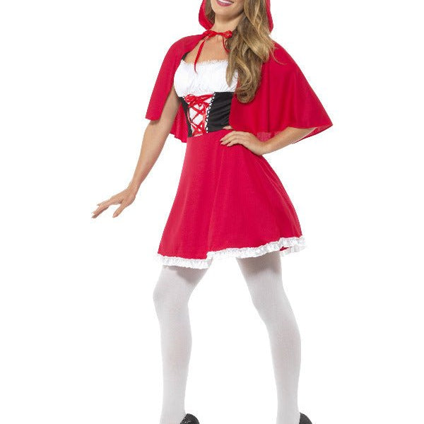 Red Riding Hood Costume, Red - Adult Weekender