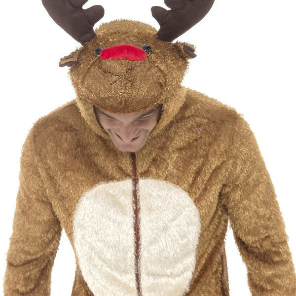 Reindeer Costume, Brown - Adult Weekender