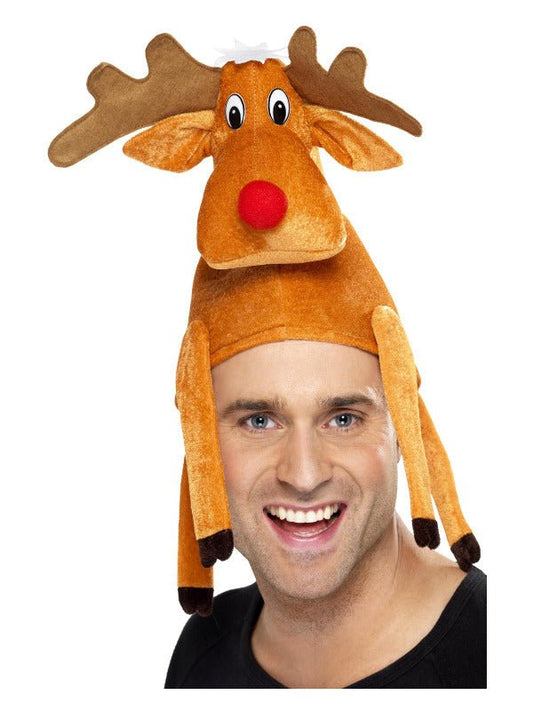 Reindeer Hat, Brown - Adult Weekender