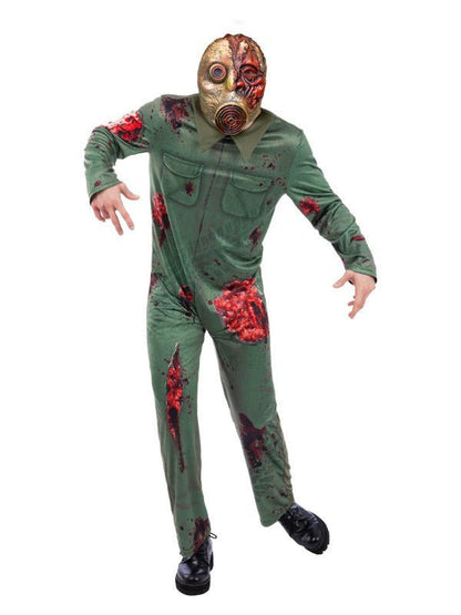 Revenge Killer Gas Mask Zombie Costume - Adult Weekender