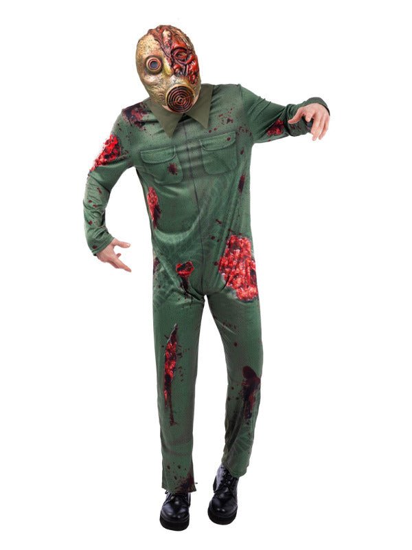 Revenge Killer Gas Mask Zombie Costume - Adult Weekender