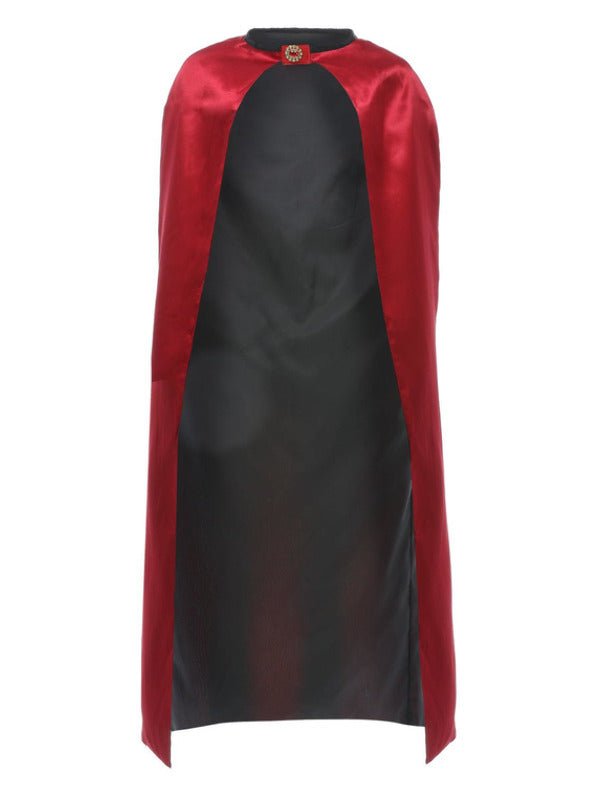 Reversible Cape, Red &amp; Black - Adult Weekender