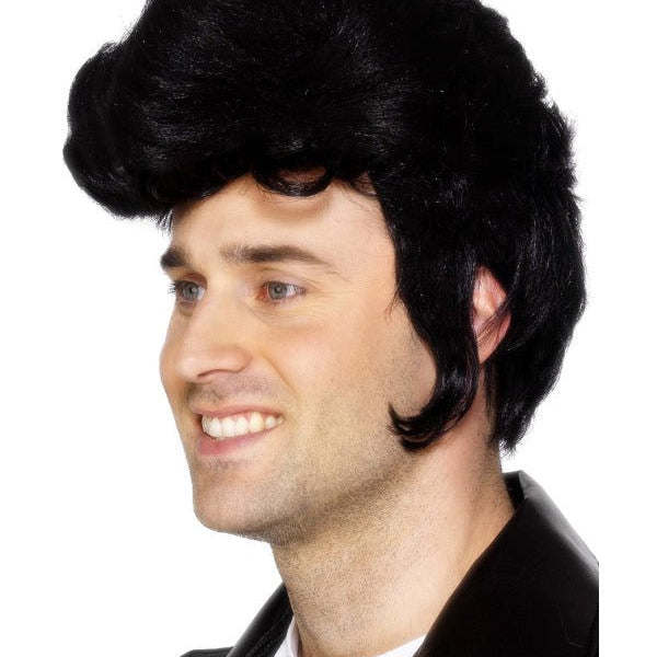 Rockstar Wig, Black - Adult Weekender