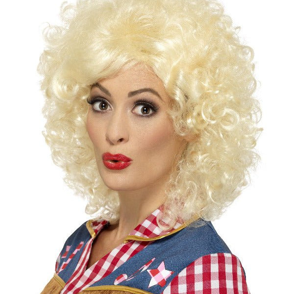 Rodeo Doll Wig, Blonde - Adult Weekender