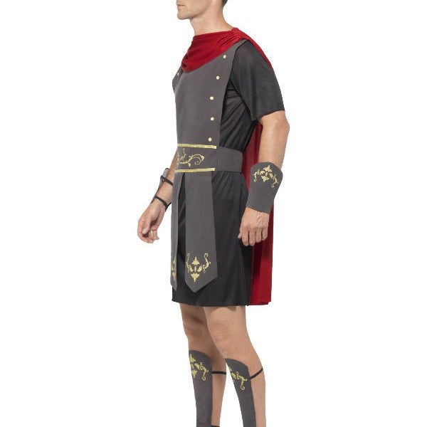 Roman Gladiator Costume, Black - Adult Weekender