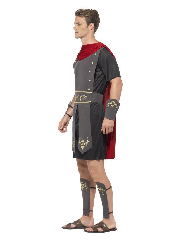 Roman Gladiator Costume, Black - Adult Weekender