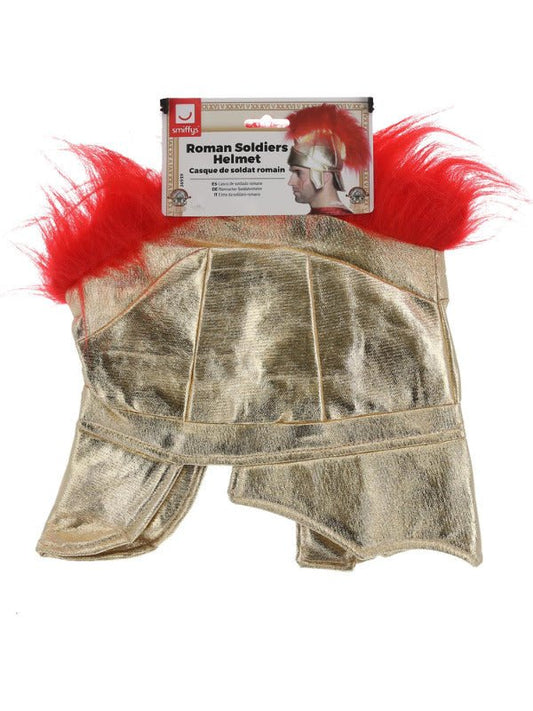 Roman Soldiers Helmet, Gold - Adult Weekender