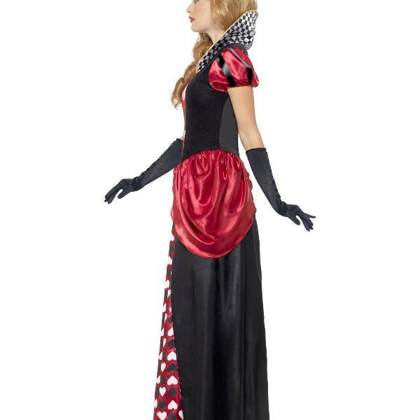 Royal Red Queen Costume, Red - Adult Weekender