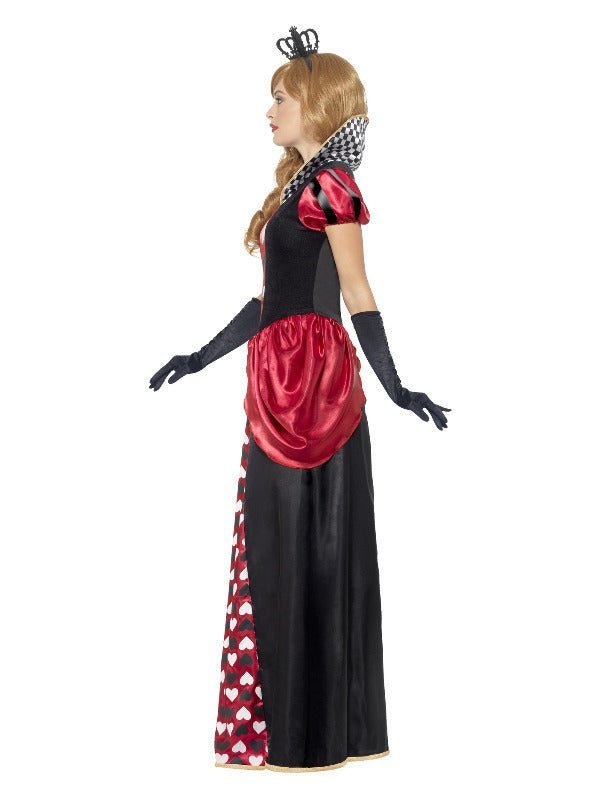 Royal Red Queen Costume, Red - Adult Weekender