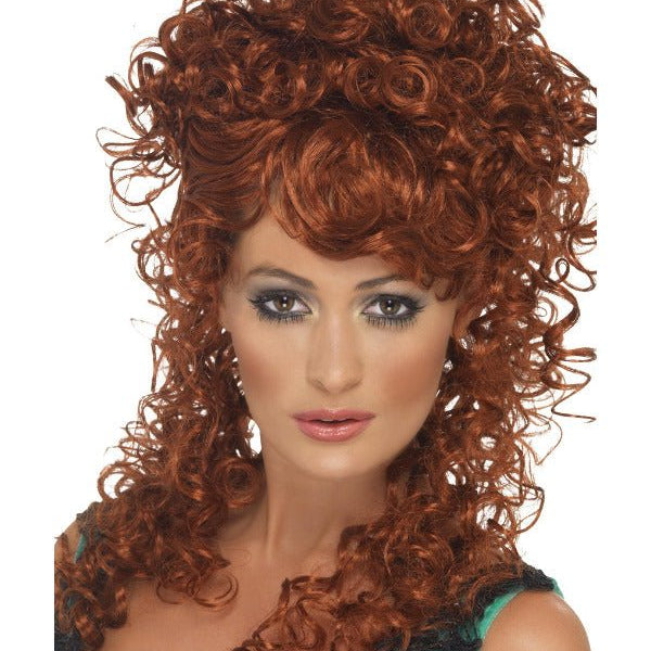 Saloon Girl Wig, Auburn - Adult Weekender