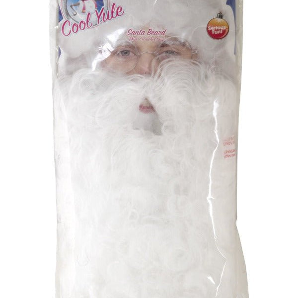 Santa Beard, White - Adult Weekender