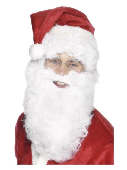 Santa Beard, White - Adult Weekender