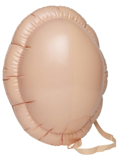 Santa Big Belly Inflatable, Beige - Adult Weekender
