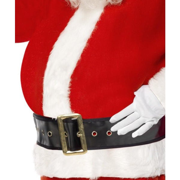 Santa Big Belly Inflatable, Beige - Adult Weekender