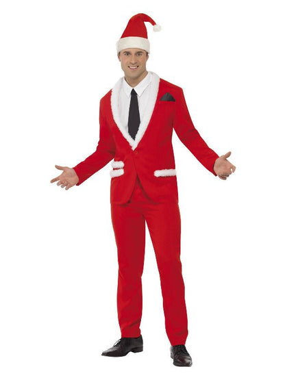 Santa Cool Costume, Red - Adult Weekender