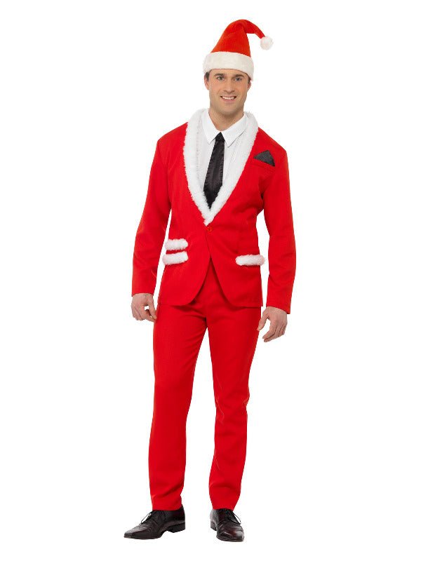 Santa Cool Costume, Red - Adult Weekender