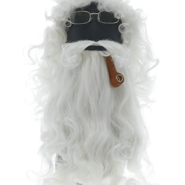 Santa Dress Up Kit, White - Adult Weekender