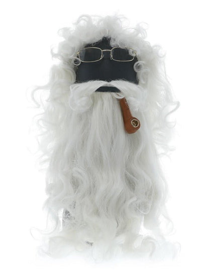 Santa Dress Up Kit, White - Adult Weekender