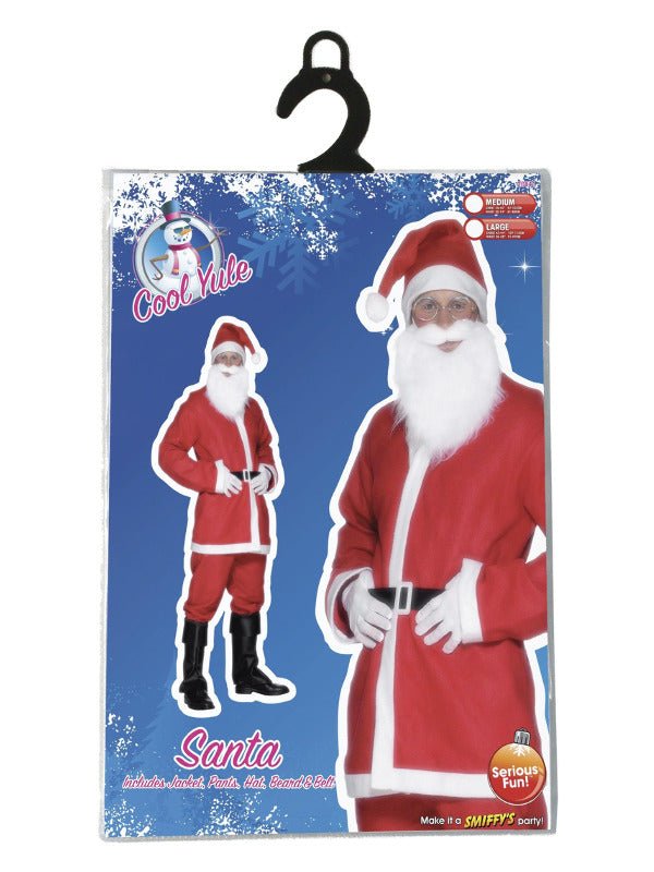 Santa Suit Costume, Red - Adult Weekender