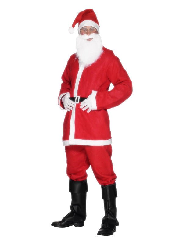 Santa Suit Costume, Red - Adult Weekender