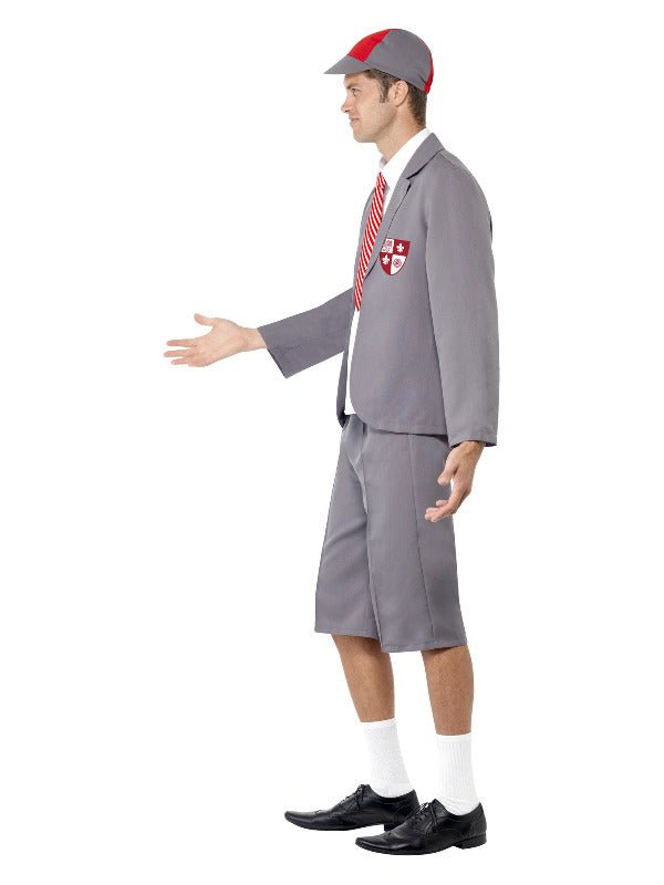 Schoolboy Costume, Grey - Adult Weekender