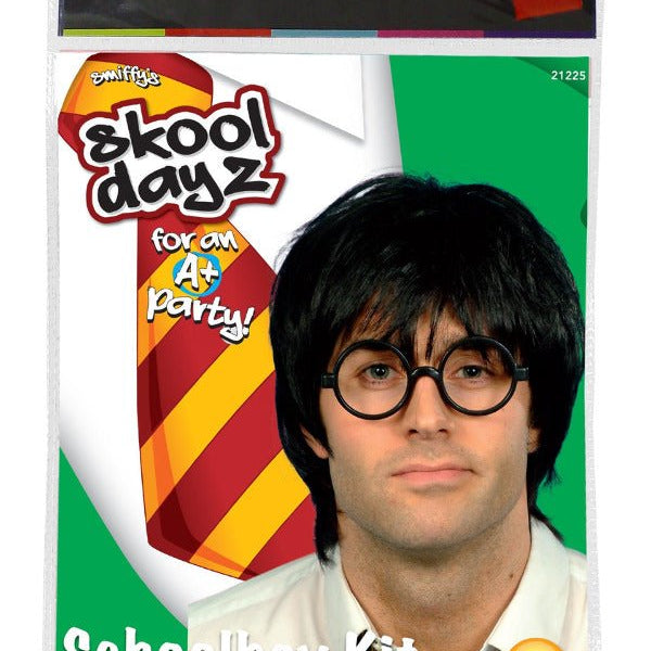 Schoolboy Set, Black - Adult Weekender