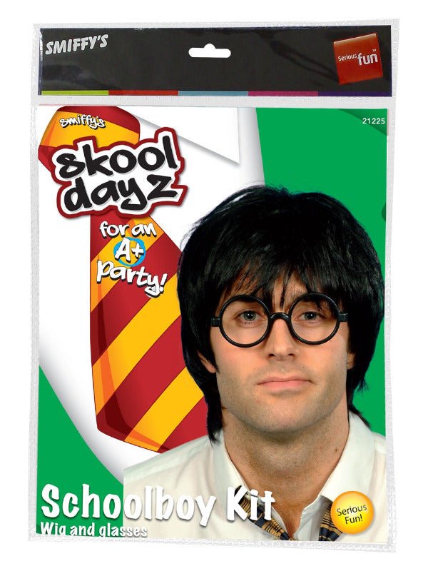 Schoolboy Set, Black - Adult Weekender