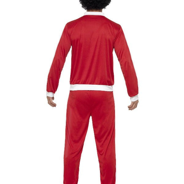 Scouser Tracksuit, Red & White - Adult Weekender