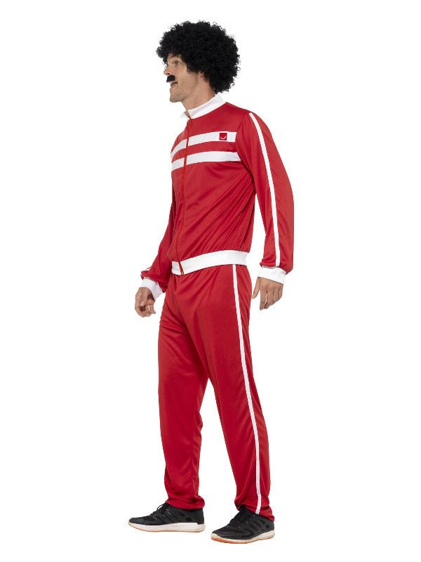 Scouser Tracksuit, Red &amp; White - Adult Weekender
