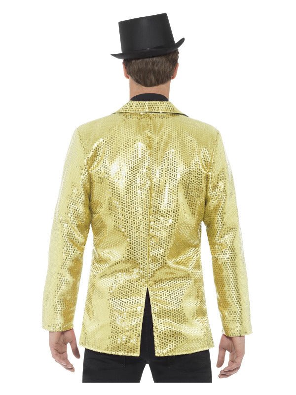 Sequin Jacket, Mens, Gold - Adult Weekender