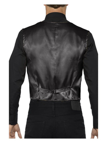 Sequin Waistcoat, Black - Adult Weekender