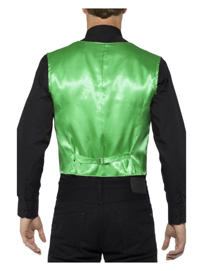 Sequin Waistcoat, Green - Adult Weekender