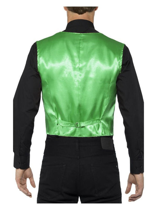 Sequin Waistcoat, Green - Adult Weekender