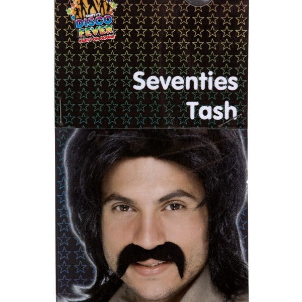 Seventies Tash, Black - Adult Weekender