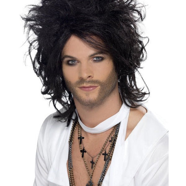 Sex God Wig, Black - Adult Weekender
