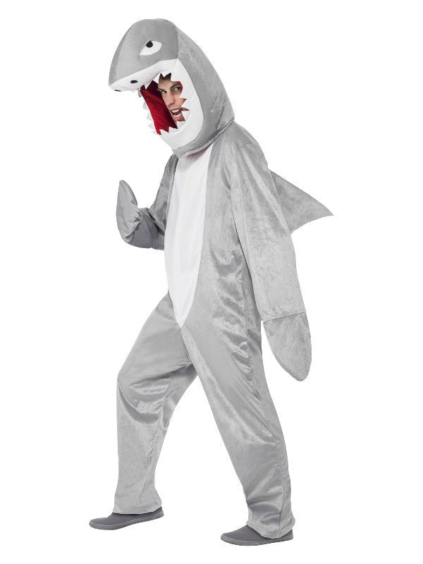 Shark Costume, Grey - Adult Weekender