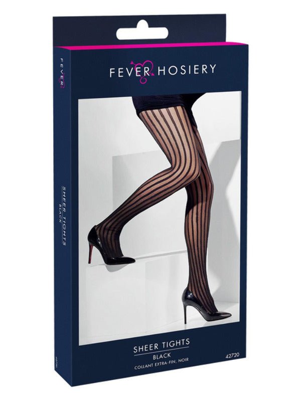 Sheer Tights, Black - Adult Weekender