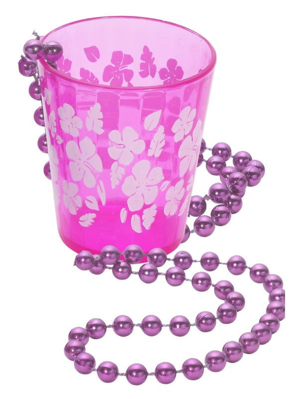 Shot Glass on Beads, Pink - Adult Weekender